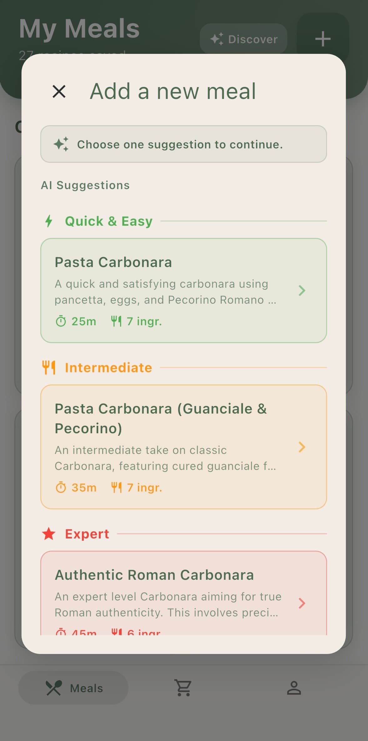 SavorAI screenshot 1